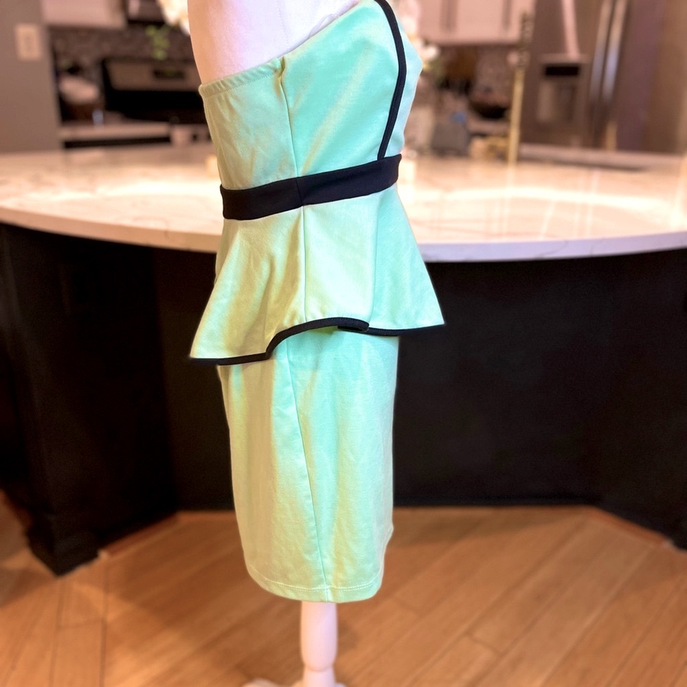 Mystic Sweet-ish Dish Mint Green Bodycon Mini Party Dress, Women’s Size Large - Picture 12 of 16